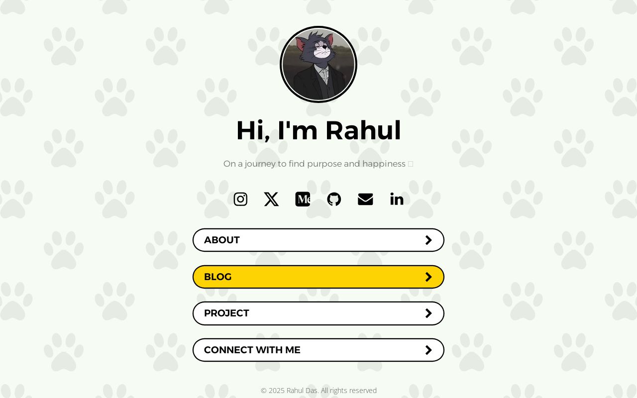 Carrd profile picture for @rahuldas